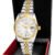 Relógio Technos Riviera Feminino Bicolor Prata E Dourado 2015cep1k Aço Dourado E Prata