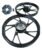 Rodas Cg Titan 150 04-13 Cg Start160 Pé Galinha Preto Tambor
