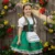 Roupa Alemã Infantil De Luxo Traje Alemão Feminino + Tiara Preço Promocional