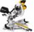 Serra Meia Esquadria Telescópica 10 Polegadas Profissional 2000w Tbbt03 The Black Tools 5000rpm Com Guia Laser 220v