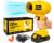 Soprador De Ar Turbo 21v Portátil Bateria Recarregável Potente Para Folhas Pó Limpeza Carro Tso-21a The Black Tools