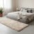 Tapete Passadeira 2,00×0,60 Quarto Pé De Cama Luxo Conforto