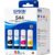 Tintas 544 Original 4 Cores L3250 L3150 L3110 Ecotank Preto