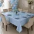 Toalha de Mesa de Cetim 6 Lugares Várias Cores 2,10×1,40cm Desconto