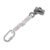 Trava Quedas Aço Inox Corda 12 Mm Estensor C/ Mosquetao 25kn