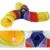 Túnel Labirinto Para Gatos Cães Interativo Dobrável Brinquedo Pet Diâmetro 25cm 3 Vias