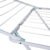 Varal De Chao Roupas Com Abas Mor Original 144cm Resistente Portatil Branco