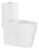 Vaso Sanitário Monobloco Caixa Acoplada Completo – Privada Cor Branco – Vab0002