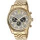 Relógio Michael Kors Lexington Dourado: Elegância e Precisão em um Único Item!